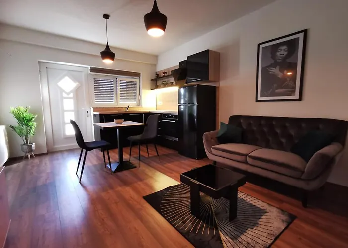 Gold & Black Apartment